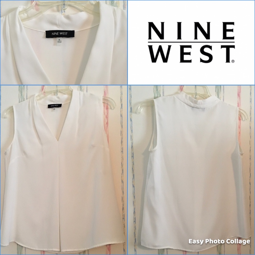 NINE WEST Sleeveless Top     NWOT